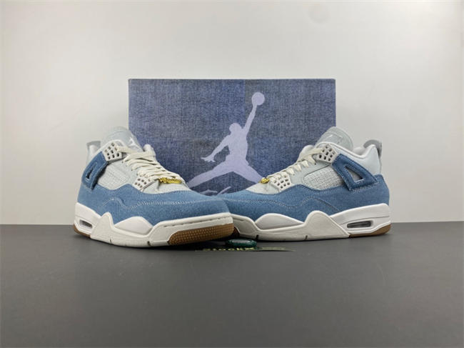 Air Jordan 4 Denim "Worn Blue” Levis  IB6716-100