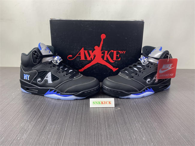 Awake NY x Air Jordan 5 “Racer Blue” DV4982-004