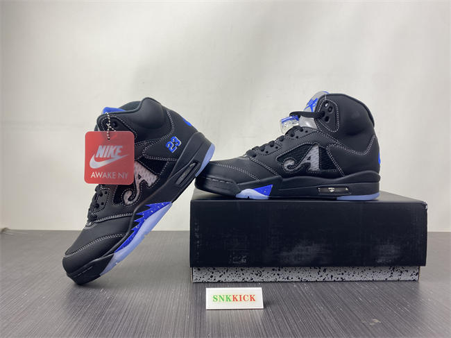 Awake NY x Air Jordan 5 “Racer Blue” DV4982-004